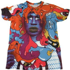 Print All Over Me Graphic T Shirt